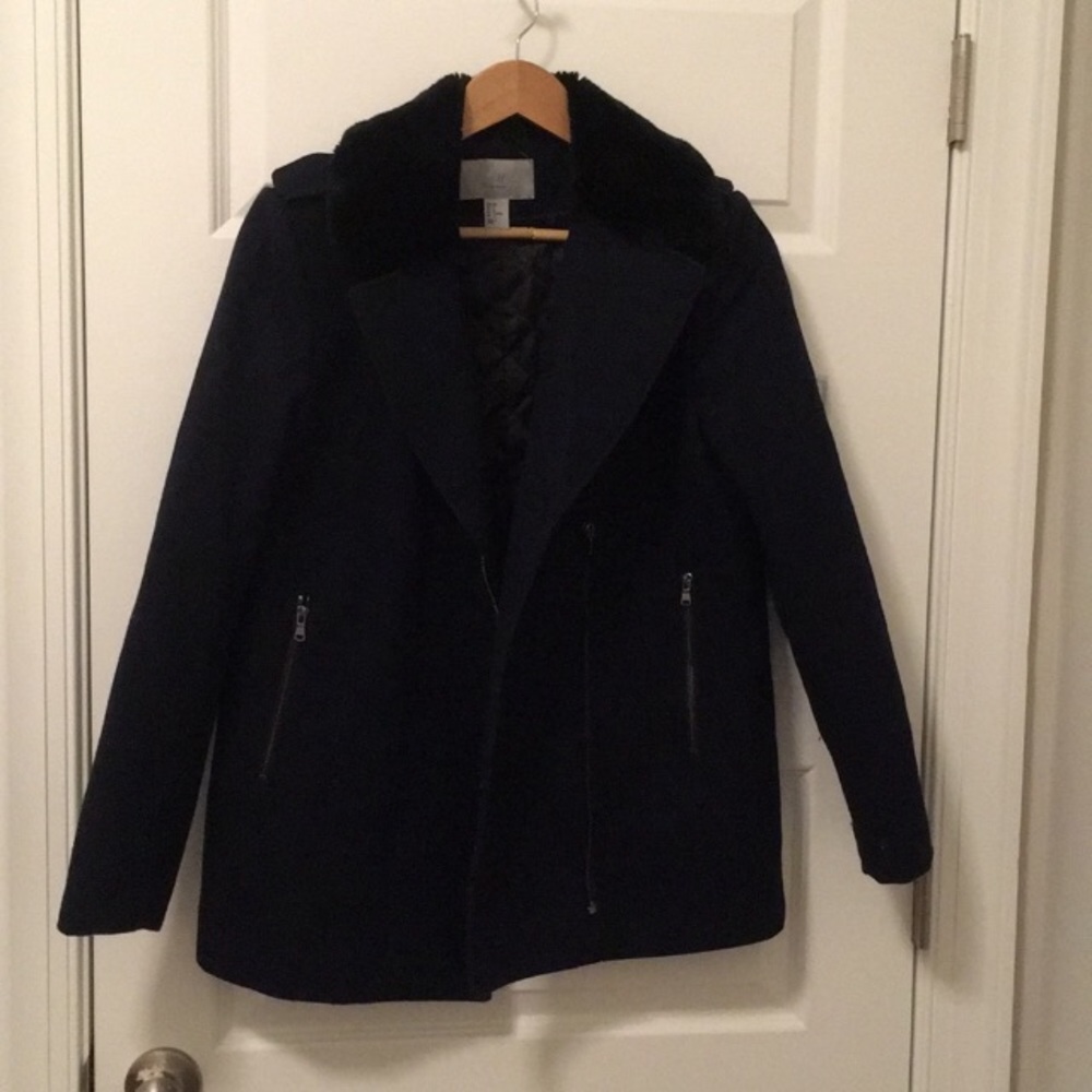 H&M wool blended jacket